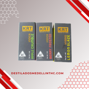 Destilado KRT Premium THC Vapes | Vape ON Medellín