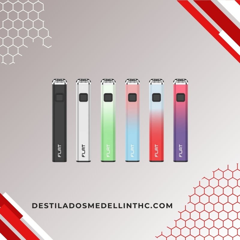 Batería Flat Mini | Destilados Medellín THC Batería Flat Mini | Destilados Medellín THC