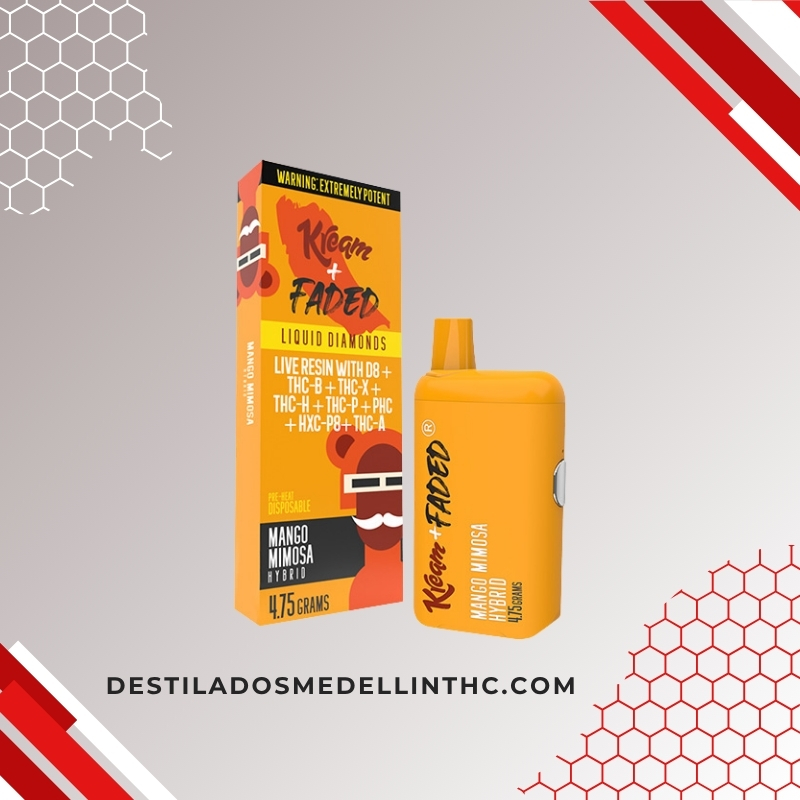 Kream Faded 4.75 gr: Desechable Premium THC | Destilados THC Medellín Kream Faded 4.75 gr: Desechable Premium THC | Destilados THC Medellín