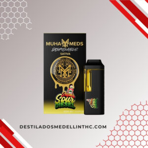 MUHA MEDS 2 gr: Desechable Premium THC | Destilados THC Medellín