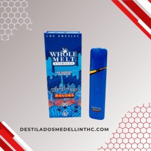 Whole Melt 2ml con Live Resin Diamonds | Destilados THC Medellín