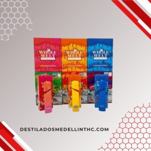 Whole Melt 2ml con Live Resin Diamonds | Destilados THC Medellín